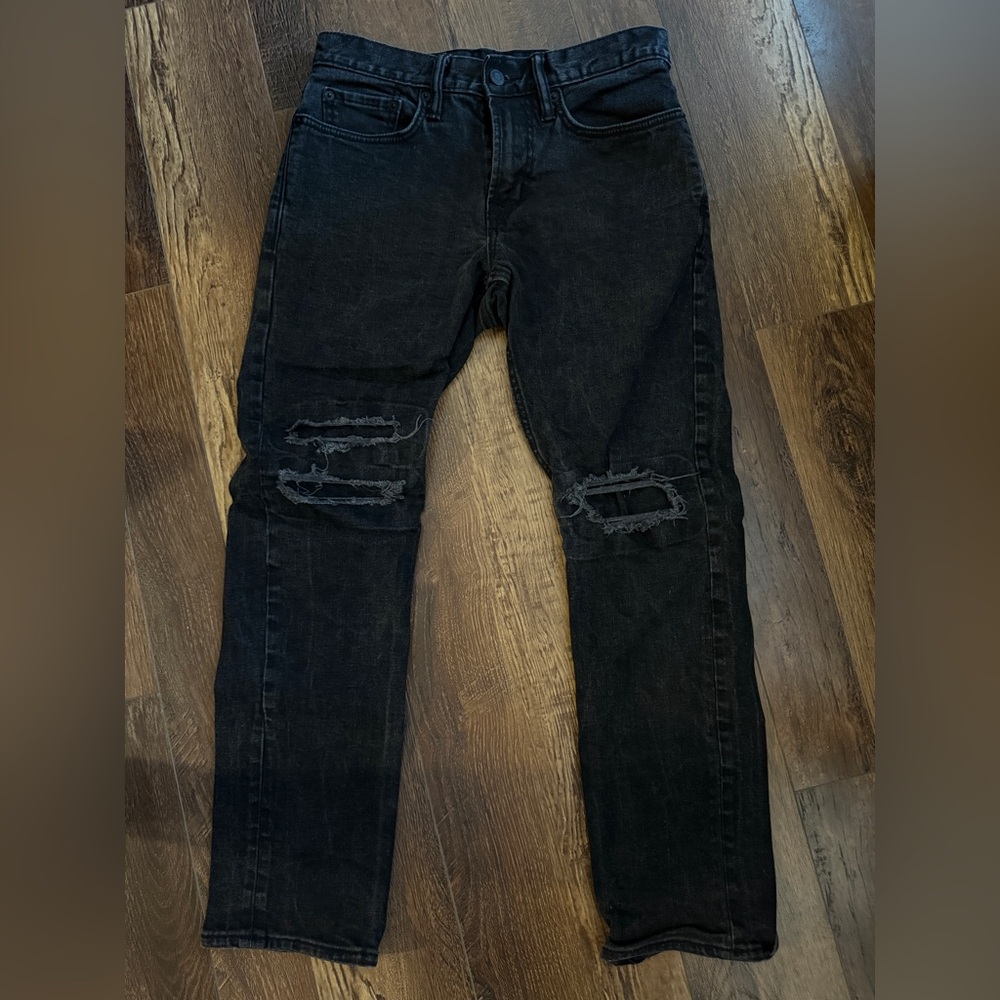 Old Navy Men's Black Skinny Jeans
